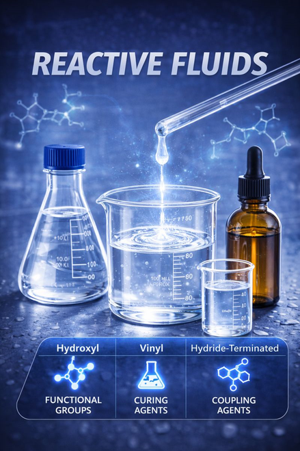 Reactive Fluids (Hydroxyl, Vinyl, Hydride)