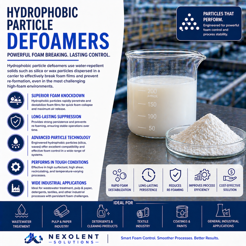 Hydrophobic Particle Defoamers