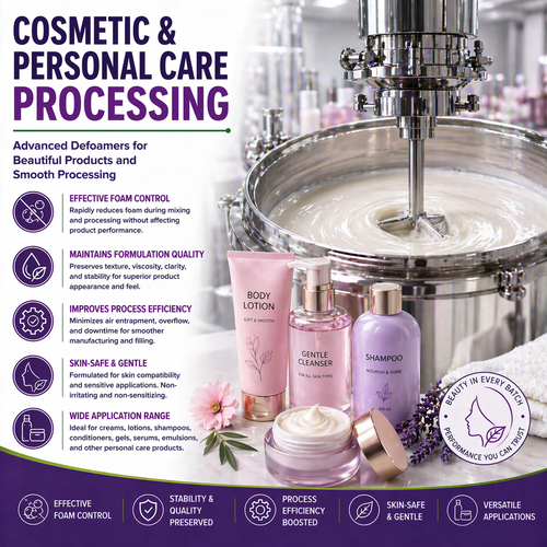 Cosmetic & Personal Care Antifoams