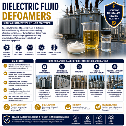 Dielectric Fluid Antifoamers