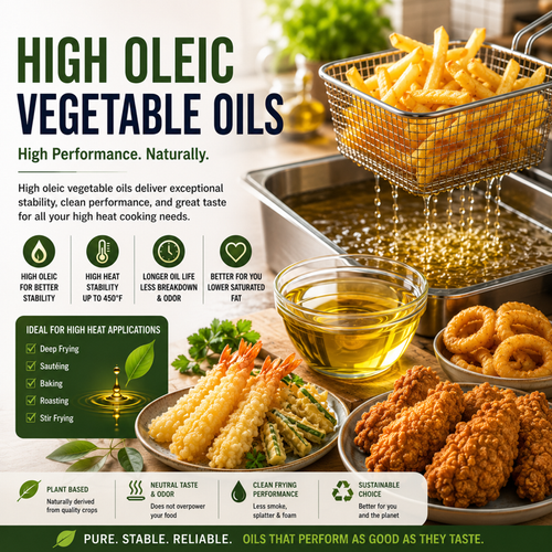 High Oleic Base Oils (Vegetable Oils)