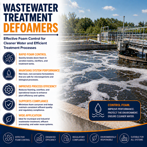 Wastewater Treatment Defoamers