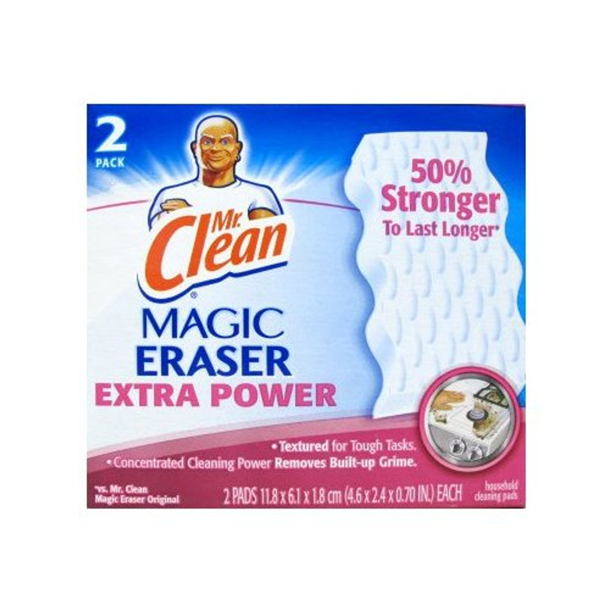 Mr. Clean Magic Eraser Cleansing Pad with Extra Power (2-Count