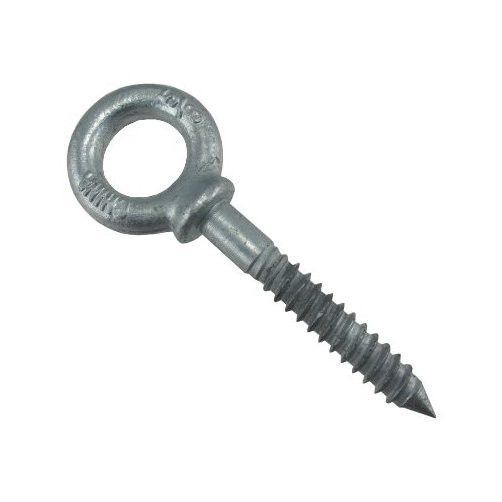 5/8" X 4" Hot Dipped Galvanized Shoulder Screw Eye Bolt