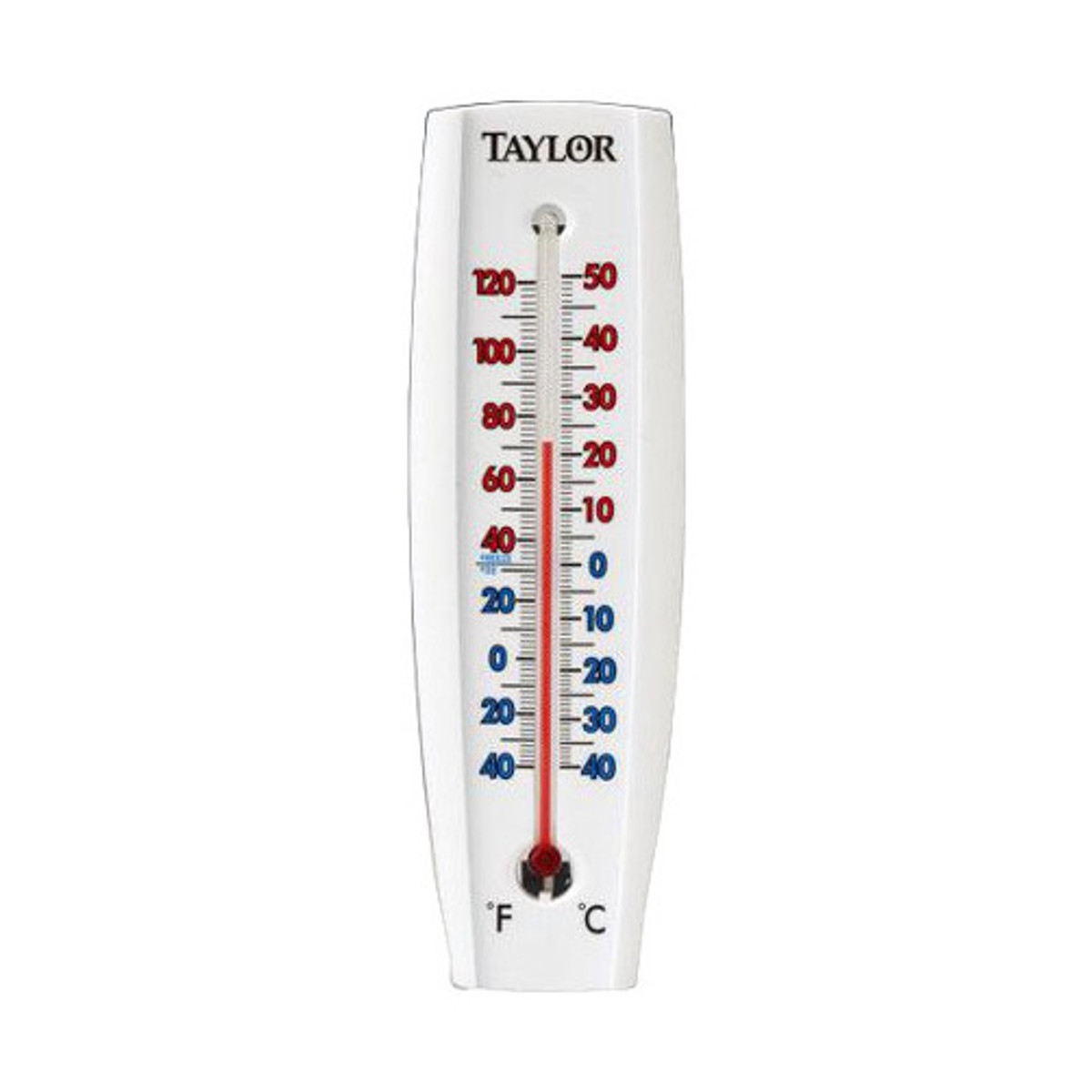 8-7/8 Aluminum Indoor/Outdoor Wall Thermometer - Greschlers Hardware