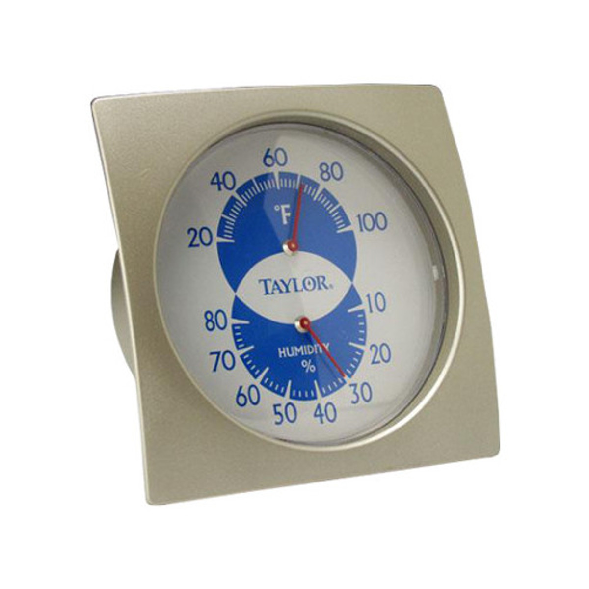 8-7/8 Aluminum Indoor/Outdoor Wall Thermometer - Greschlers Hardware