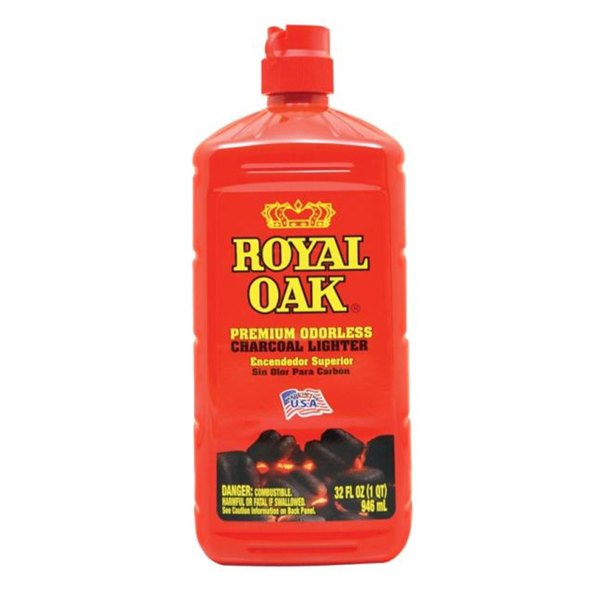 32 oz. Premium Odorless Charcoal Lighter Fluid (Available For Local
