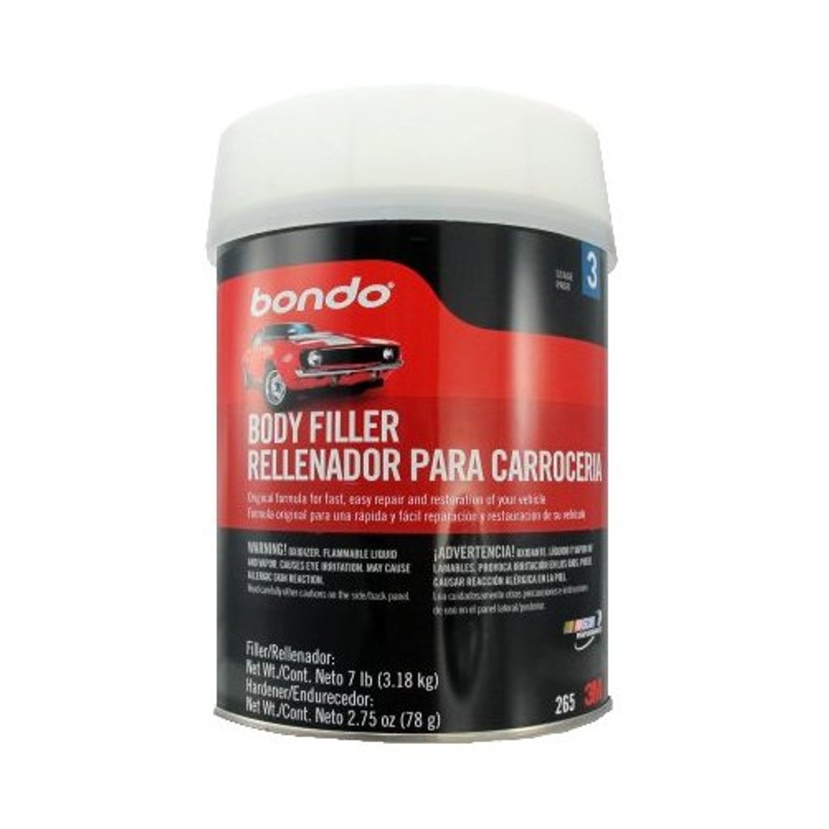 Quart Bondo Lightweight Body Filler - Greschlers Hardware