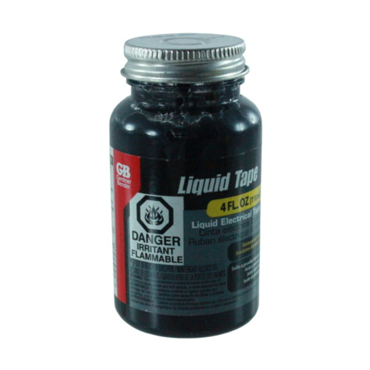 4 oz. Black Liquid Electrical Tape - Greschlers Hardware