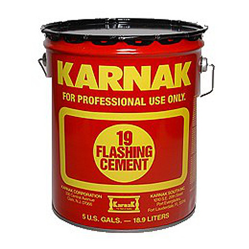 5 Gallon Karnak Roof Flashing Cement (Available For Local Pick Up