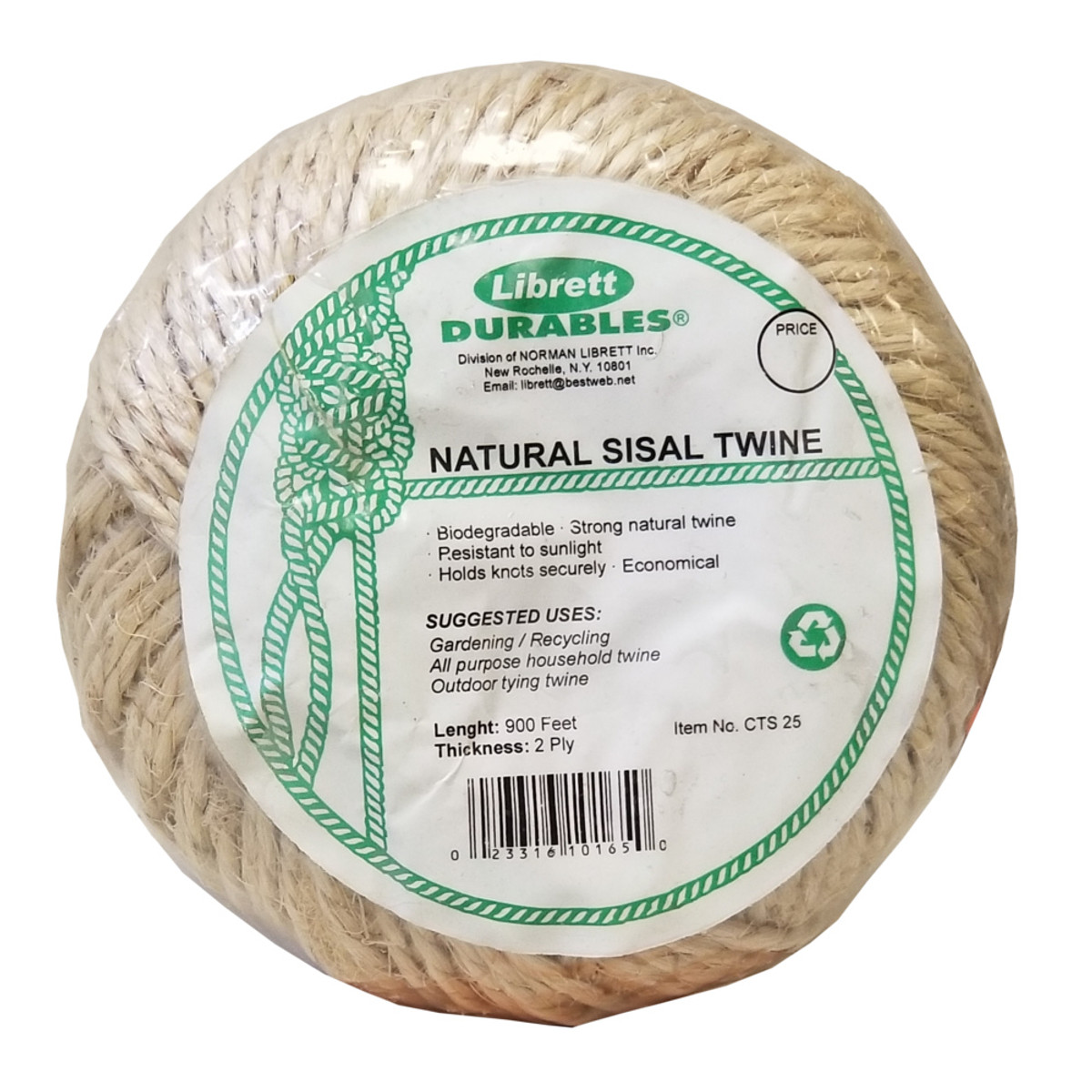 Sisal Twine Green