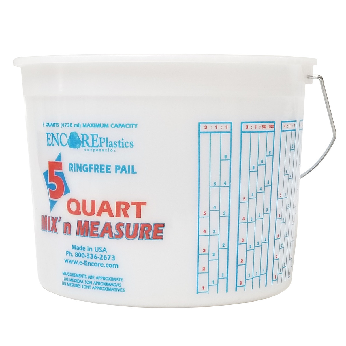 Encore Plastics 3.5-Gallon and 5-Gallon White Plastic Bucket Lid in the  Bucket Accessories department at