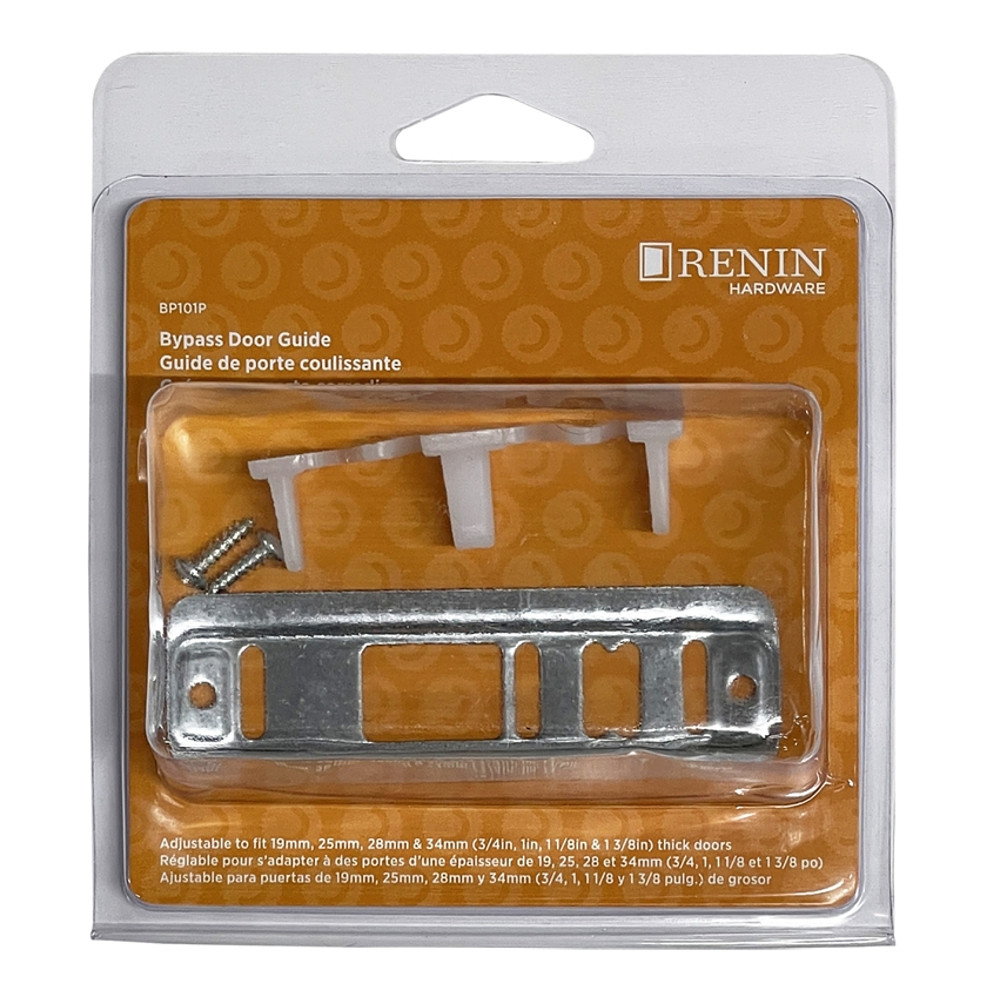 Adjustable Bypass Door Floor Guide - Greschlers Hardware