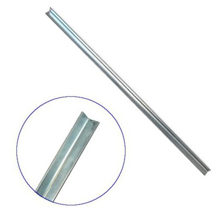 3/4" X 1/8" X 6' Galvanized Solid Angle Iron