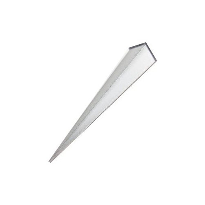 1/2" X 1/16" X 96" Aluminum Angle