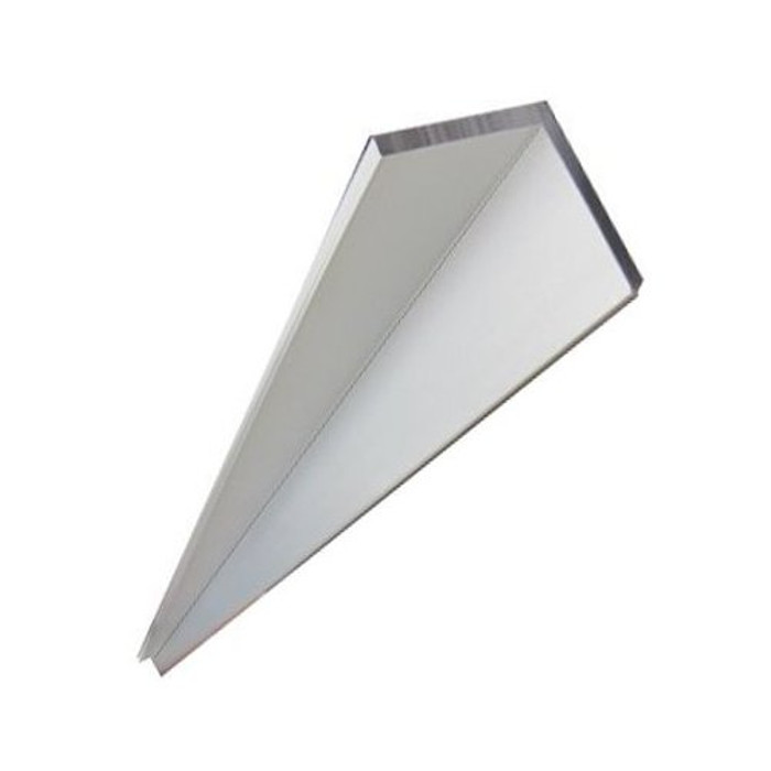 1-1/4" X 1/8" X 96" Aluminum Angle