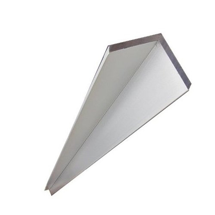 2" X 1/4" X 96" Aluminum Angle