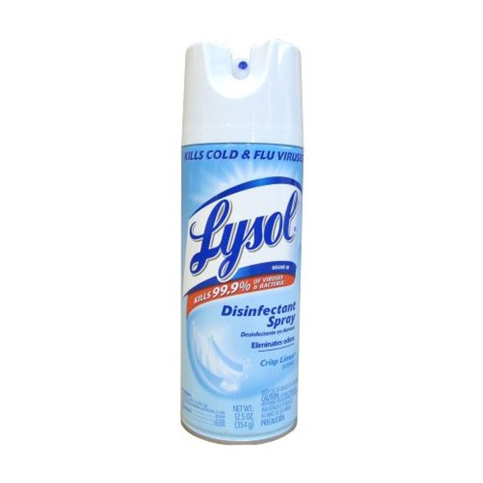 12.5 oz. Crisp Linen Scent Lysol Disinfectant Spray