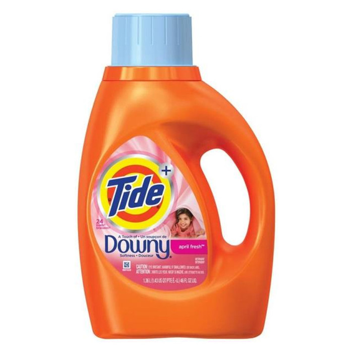 46 oz. Tide 2X Ultra Laundry Detergent With April Fresh Downy Fabric Softener