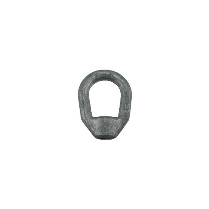 5/16" X 3/8"-16 Threaded Hot Dipped Galvanized Forged Eye Nut