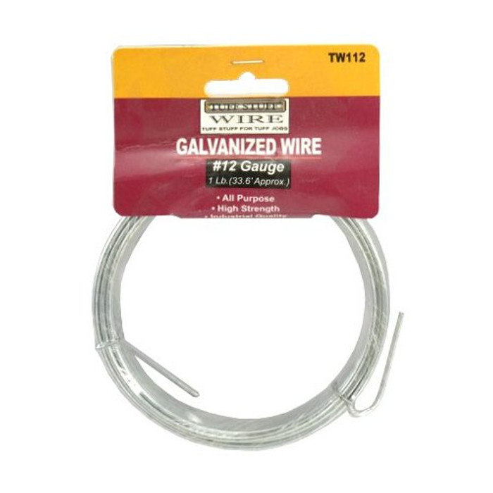 1 lb. Coil 12 Ga. X 33.6' Galvanized Tie Wire