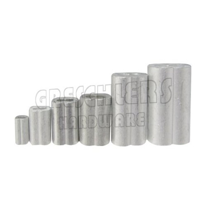 5/32" Aluminum Wire Cable Ferrule Sleeve