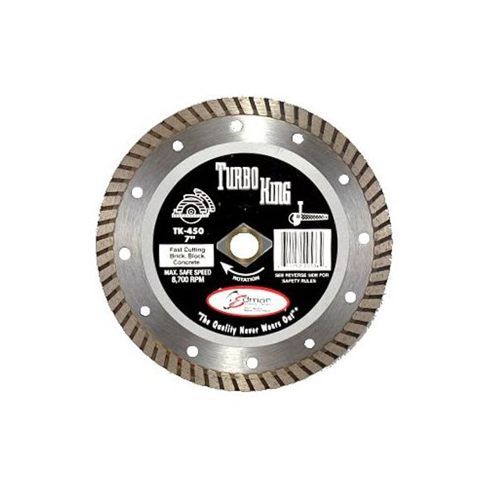 7" Wet / Dry Continuous Rim Diamond Blade