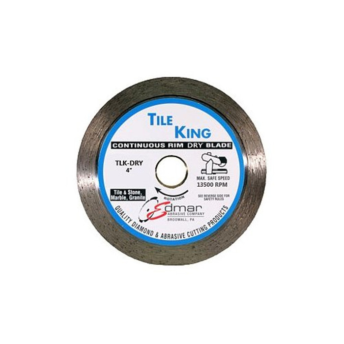 4" X 7/8"-5/8" Continuous Rim Dry Diamond Blade