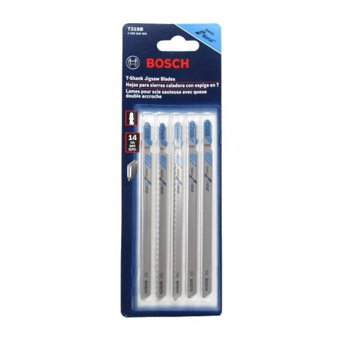 5" X 18T T-Shank Jigsaw Blades For Basic Metal (Pack of 5)