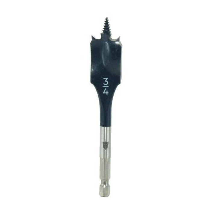 3/4" X 4" Stubby Flat Zip Bit