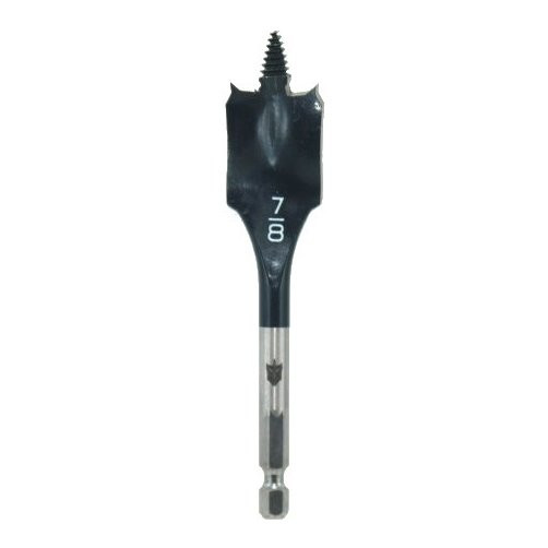 7/8" X 4" Stubby Flat Zip Bit