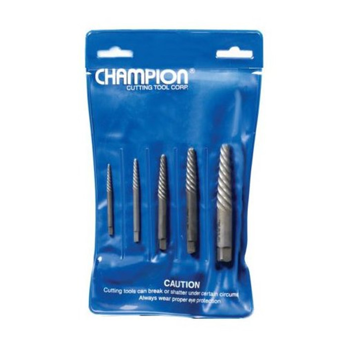 # 1 to # 5 Screw Extractor Set (5 Piece Set)