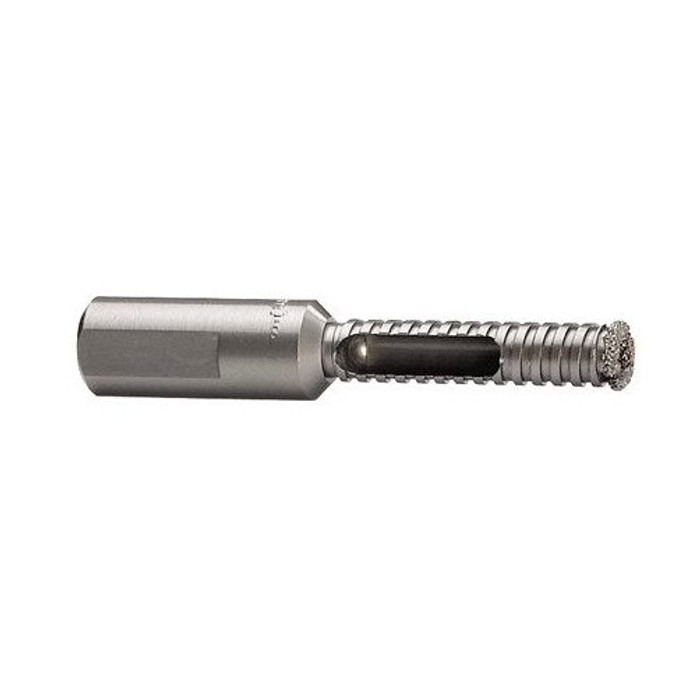 1/4" Diamond Grit Holesaw (1 Piece w/ Arbor)