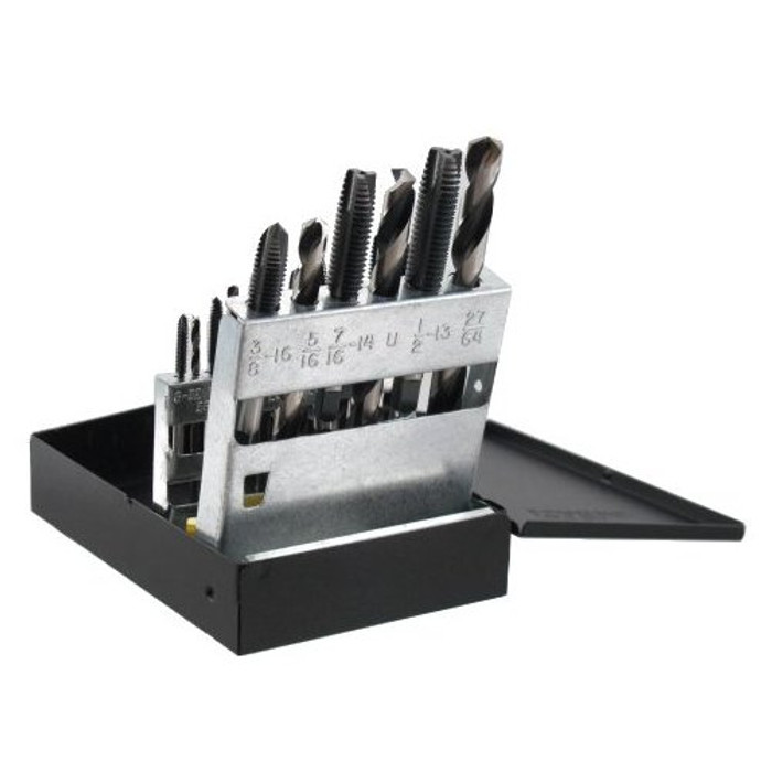 High Speed Tap & Drill Set (18 Pieces)