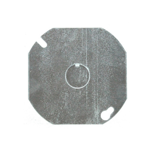 4" Round Blank Cover Plate