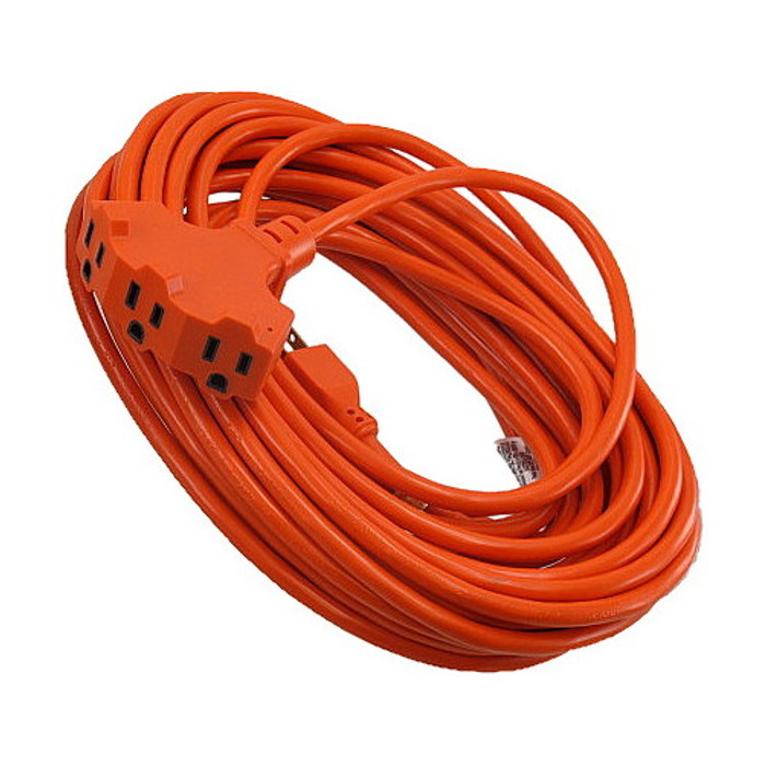 14/3 X 50' Triple Tap Extension Cord