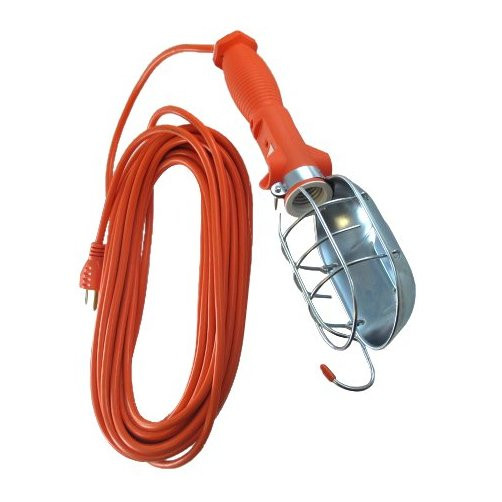 16/3 X 50' Metal Cage Drop Light