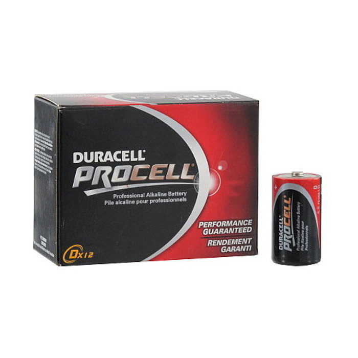Duracell "D" Alkaline Batteries (Pack of 12)