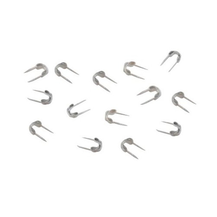 White Insulated Staples