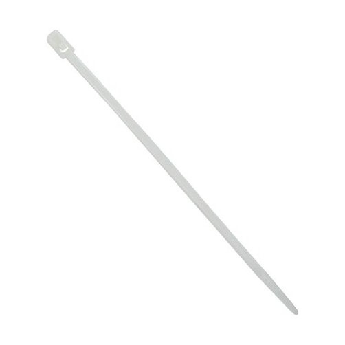 8" Reuseable White Nylon Cable Ties (Pack of 25)