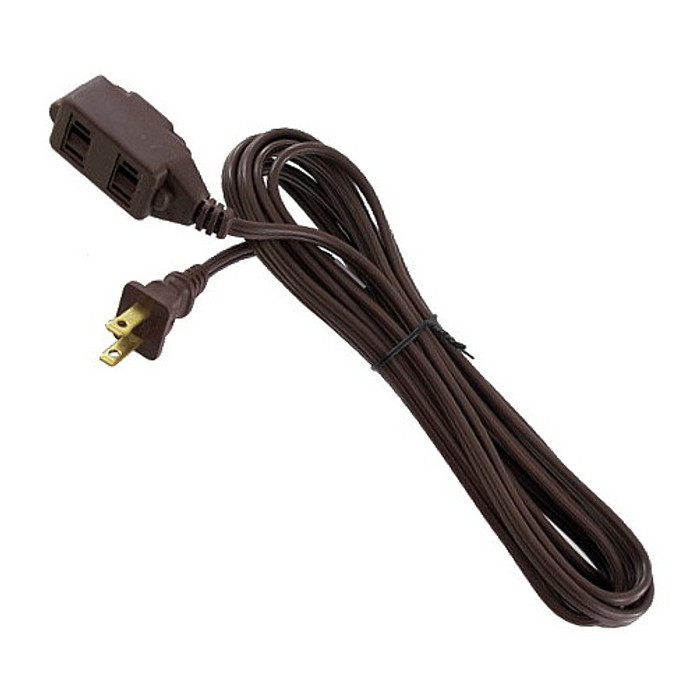 16/2 X 12' Brown Zip Cord 16/2 Gauge