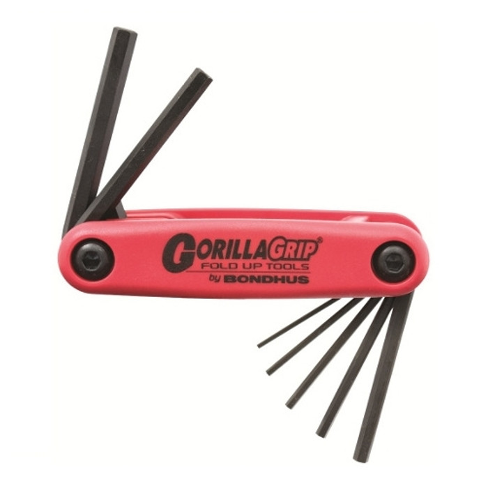 Metric Hex Key Gorilla Grip Set - 1.50 mm to 6 mm (7 Keys)