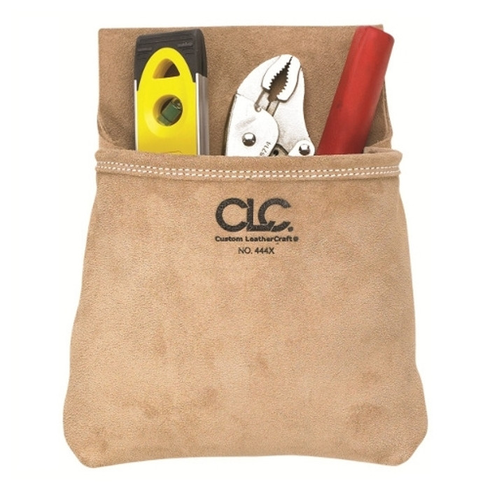 Suede Single Pocket Tool Pouch