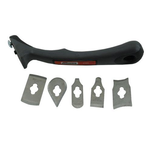 Soft Grip Contour Scraper w/ 6 Blades