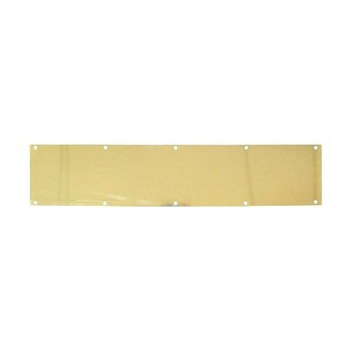 6" X 30" Brass Plated Kickplate