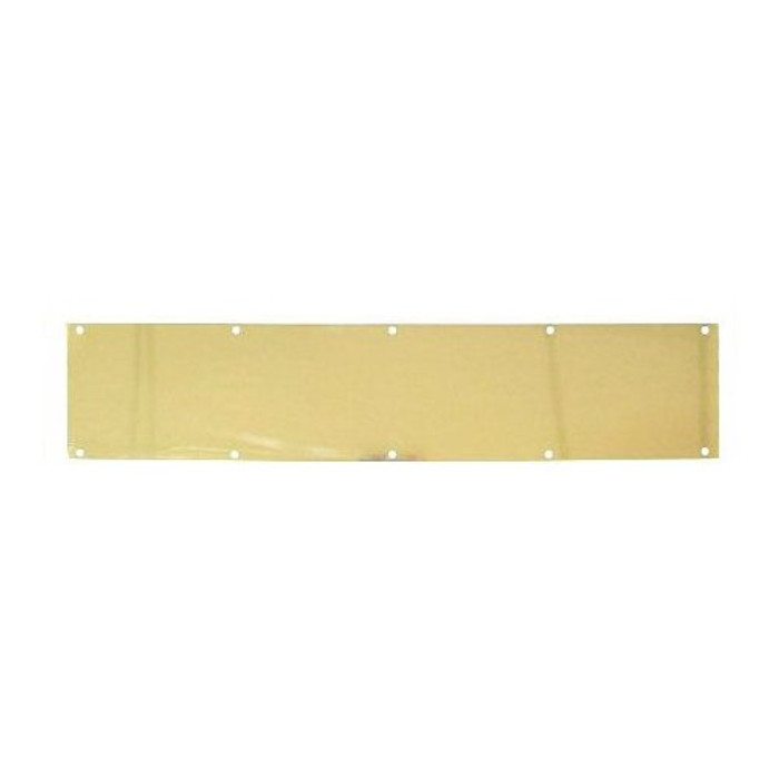 6" X 30" Brass Plated Kickplate