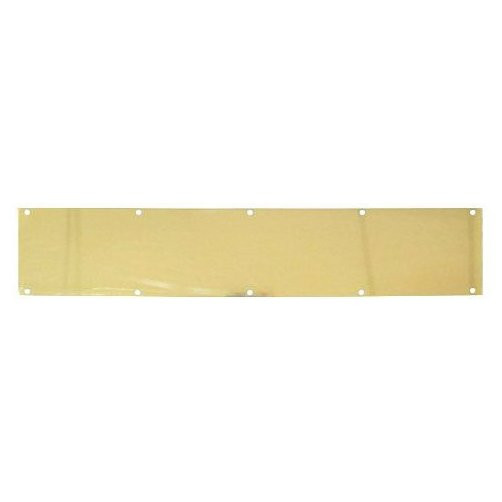 6" X 34" Brass Plated Kickplate