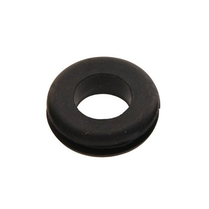 3/16" I.D. Grooved Rubber Grommet For 5/16" Hole (Thicker)