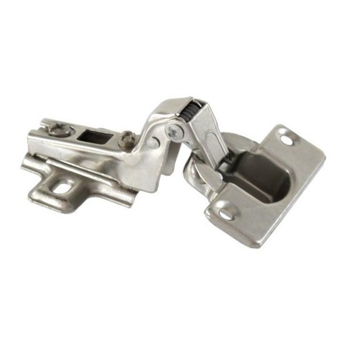 110 deg. Self Closing Inset Hinge w/ Baseplate