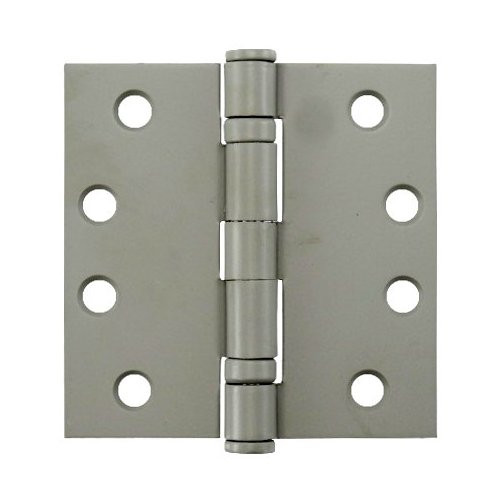 4" Prime Coated Ball Bearing Butt Hinges - Sold By The Box 1-1/2 Pair (3 Pieces)
